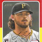 Jared Jones 2024 Topps Heritage Rookie #675 Pittsburgh Pirates Baseball Card