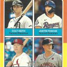 Colt Keith, Justin Foscue, Luken Baker, Tyler Fitzgerald 2024 Topps Heritage #623 Card