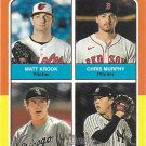 Matt Krook, Chris Murphy, Jonathan Cannon, Josh Maciewjewski 2024 Topps Heritage #616 Card