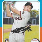 Jung Hoo Lee 2024 Topps Heritage Rookie #545 San Francisco Giants Baseball Card