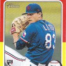 Jack Leiter 2024 Topps Heritage Rookie #691 Texas Rangers Baseball Card