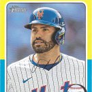 J.D. Martinez 2024 Topps Heritage #528 New York Mets Baseball Card