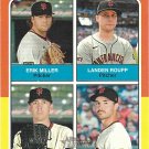 Erik Miller, Landen Roupp, Nick Avila, Mason Black 2024 Topps Heritage #615 Card