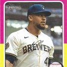 Frankie Montas 2024 Topps Heritage #507 Milwaukee Brewers Baseball Card