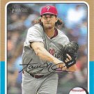 Aaron Nola 2024 Topps Heritage #596 Philadelphia Phillies Baseball Card