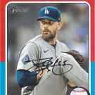 James Paxton 2024 Topps Heritage #610 Los Angeles Dodgers Baseball Card