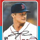 Quinn Priester 2024 Topps Heritage Rookie #579 Boston Red Sox Baseball Card
