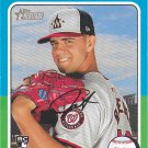 Jackson Rutledge 2024 Topps Heritage Rookie #660 Washington Nationals Baseball Card