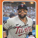 Carlos Santana 2024 Topps Heritage #663 Minnesota Twins Baseball Card