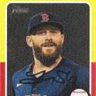 Trevor Story 2024 Topps Heritage #572 Boston Red Sox Baseball Card
