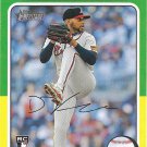 Darius Vines 2024 Topps Heritage Rookie #650 Atlanta Braves Baseball Card