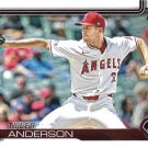 Tyler Anderson 2025 Topps #606 Los Angeles Angels Baseball Card