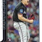 Valente Bellozo 2025 Topps Rookie #458 Miami Marlins Baseball Card