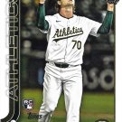 J.T. Ginn 2025 Topps Rookie #465 Athletics Baseball Card