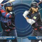 Vladimir Guerrero Jr., Bo Bichette 2025 Topps Dynamic Duos #DD-14 Toronto Blue Jays Baseball Card