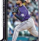 Jaden Hill 2025 Topps Rookie #556 Colorado Rockies Baseball Card