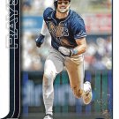 Josh Lowe 2025 Topps #497 Tampa Bay Rays Baseball Card