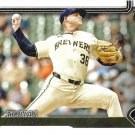 Tobias Myers 2025 Topps #636 Milwaukee Brewers Baseball Card