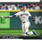 Jorge Polanco 2025 Topps #361 Seattle Mariners Baseball Card