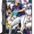 AJ Smith-Shawver 2025 Topps #674 Atlanta Braves Baseball Card