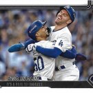Two In Blue (Mookie Betts, Freddie Freeman) 2025 Topps #631 Baseball Card