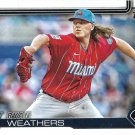 Ryan Weathers 2025 Topps #539 Miami Marlins Baseball Card