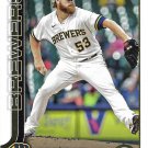 Brandon Woodruff 2025 Topps #620 Milwaukee Brewers Baseball Card