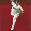 Shane Bieber 2024 Topps Stadium Club Red Foil #66 Cleveland Guardians Baseball Card