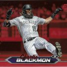 Charlie Blackmon 2024 Topps Stadium Club Red Foil #121 Colorado Rockies Baseball Card