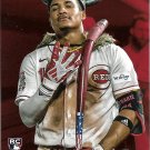 Noelvi Marte 2024 Topps Stadium Club Red Foil Rookie #13 Cincinnati Reds Baseball Card