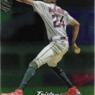 Triston McKenzie 2024 Topps Stadium Club Chrome #45 Cleveland Guardians Baseball Card