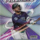 Julio Rodriguez 2024 Topps Stadium Club Virtuosos of Velocity #VV-12 Seattle Mariners Baseball Card