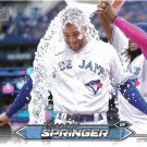 George Springer 2024 Topps Stadium Club  #282 Toronto Blue Jays Baseball Card
