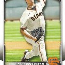 Jacob Bresnahan 2025 Bowman Prospects #BP-53 San Francisco Giants Baseball Card