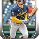 William Contreras 2025 Bowman #70 Milwaukee Brewers Baseball Card