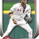 Elly De La Cruz 2025 Bowman #44 Cincinnati Reds Baseball Card