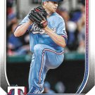 Jacob deGrom 2025 Bowman #28 Texas Rangers Baseball Card