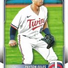 Payton Eeles 2025 Bowman Prospects #BP-78 Minnesota Twins Baseball Card