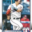 Malcolm Moore 2025 Bowman Prospects #BP-129 Texas Rangers Baseball Card