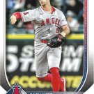Zach Neto 2025 Bowman #55 Los Angeles Angels Baseball Card