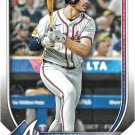 Matt Olson 2025 Bowman #98 Atlanta Braves Baseball Card