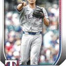 Corey Seager 2025 Bowman #38 Texas Rangers Baseball Card