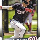 Carlos Tavares 2025 Bowman Prospects #BP-28 Washington Nationals Baseball Card Carlos Tavares 2025 Bowman Prospects #BP-28 Washington Nationals Baseball Card