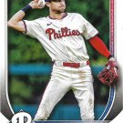 Trea Turner 2025 Bowman #65 Philadelphia Phillies Baseball Card