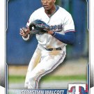 Sebastian Walcott 2025 Bowman Prospects #BP-133 Texas Rangers Baseball Card