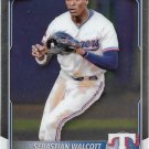 Sebastian Walcott 2025 Bowman Chrome Prospects #BP-133 Texas Rangers Baseball Card