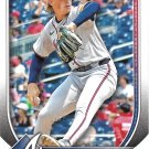 Hurston Waldrep 2025 Bowman Rookie #61 Atlanta Braves Baseball Card