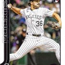 Zach Agnos 2025 Topps Update Rookie #US31 Colorado Rockies Baseball Card