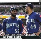 Randy Arozarena, Julio Rodriguez 2025 Topps Update #US244 Seattle Mariners Baseball Card