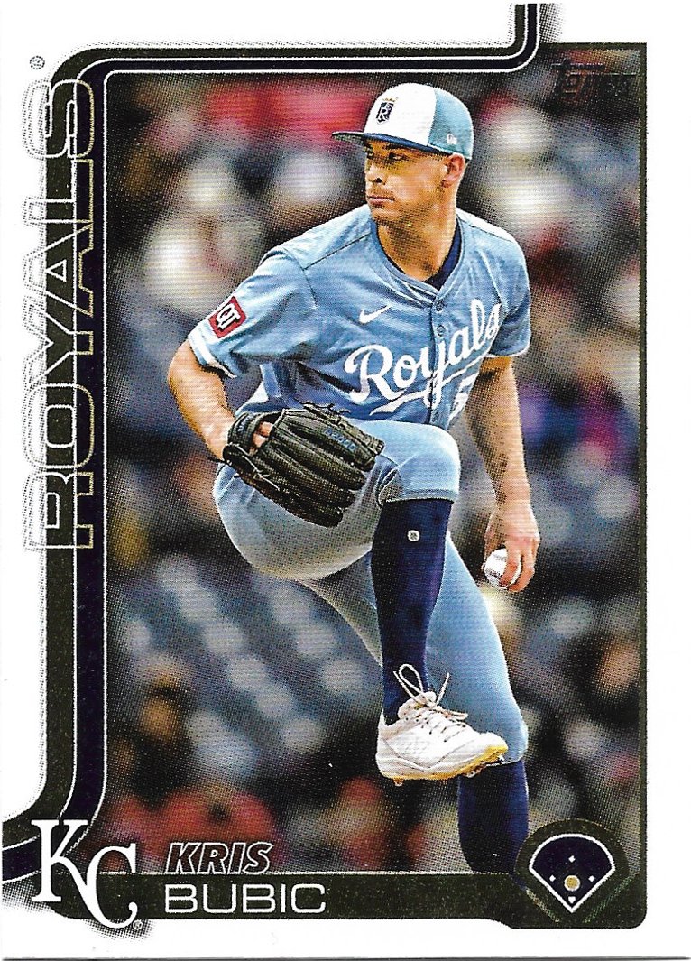 Kris Bubic 2025 Topps Update #US83 Kansas City Royals Baseball Card